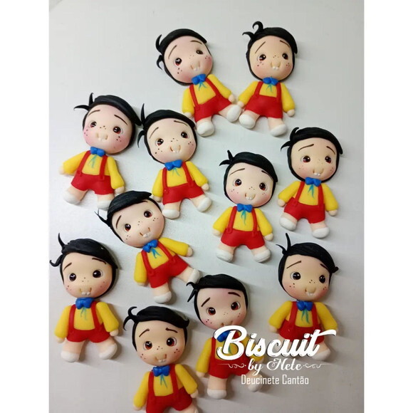 Ímãs de Geladeira Nhonho Turma do Chaves - Biscuit