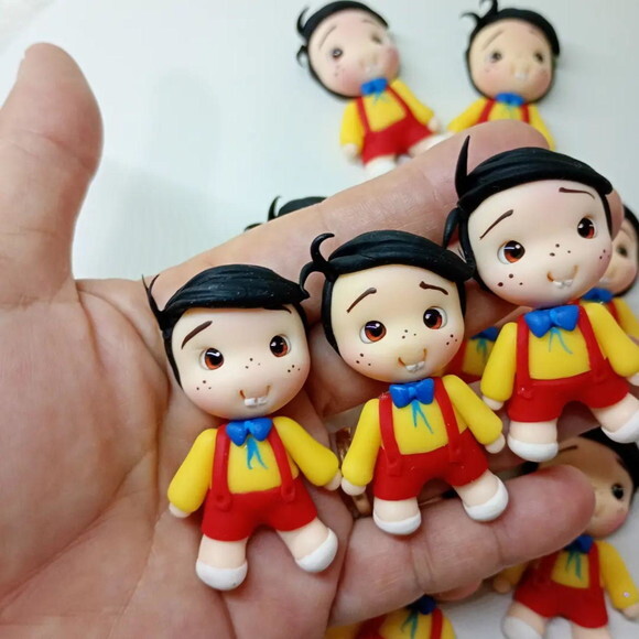 Ímãs de Geladeira Nhonho Turma do Chaves - Biscuit
