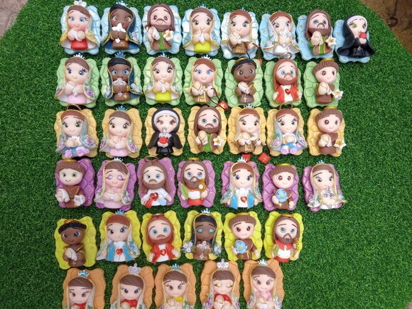 Ímãs De Geladeira Santinhos