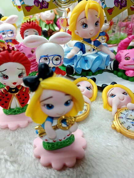 Kit Festa Alice no Pais das Maravilhas em Biscuit
