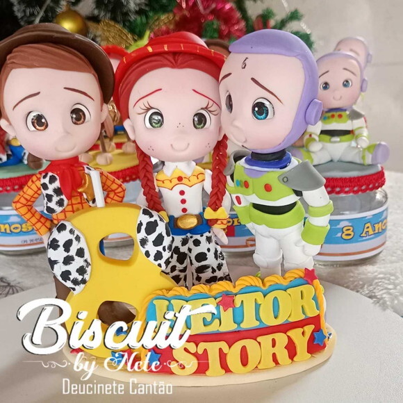 Kit Festa Toy Story em Biscuit