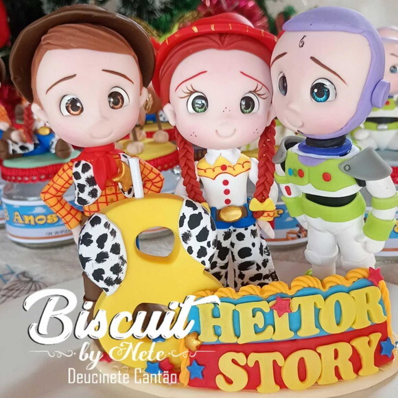 Kit Festa Toy Story em Biscuit