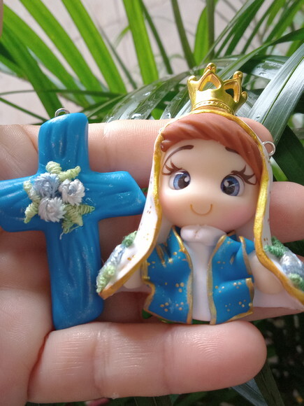 Kit Pingentes Nossa Senhora das Graças