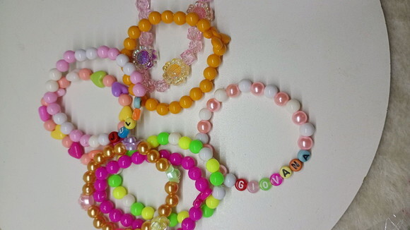 Lembrancinhas Pulseira da Amizade com Nome Ref. a Unidade.