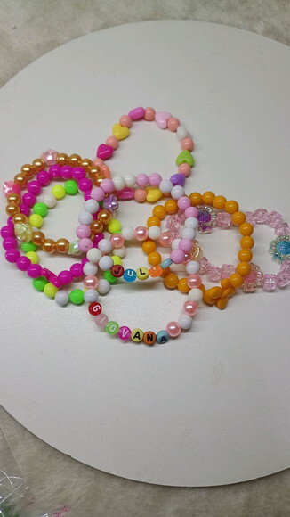 Lembrancinhas Pulseira da Amizade com Nome Ref. a Unidade.