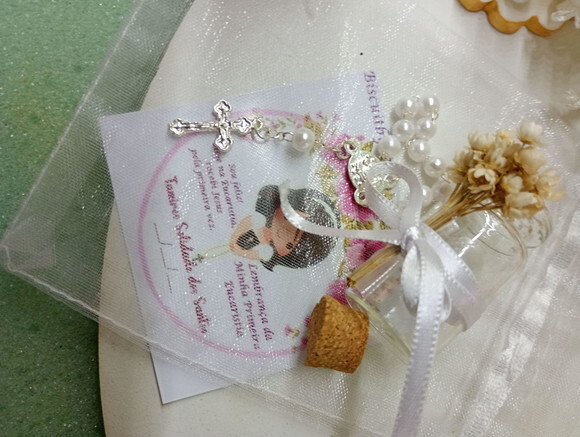 Mini Terço pra Batizado