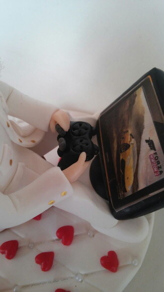 Noivinhos Marinheiro com Video Game