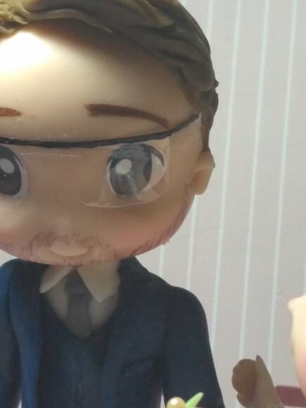 Noivinhos Personalizados em Biscuit
