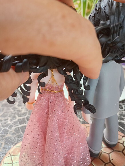 Noivinhos Personalizados em Biscuit Casamento Civil
