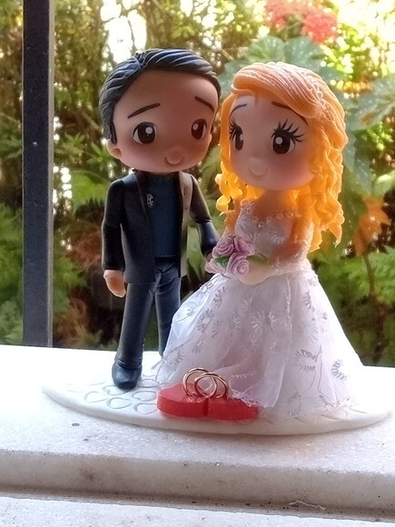 Noivinhos Personalizados Em Biscuit Torcedor Do Remo 2