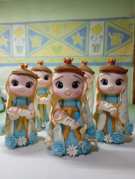 Nossa Senhora de Nazaré em Biscuit