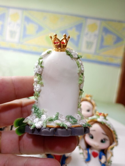 Nossa Senhora de Nazaré em Biscuit para Oratório