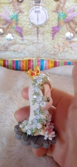 Nossa Senhora de Nazaré em Biscuit para Oratório
