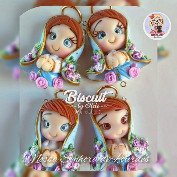 Pingentes para Terços Nossa Senhora de Lourdes