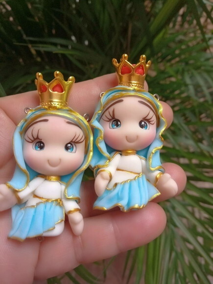 Pingentes para Terços Nossa Senhora Medianeira