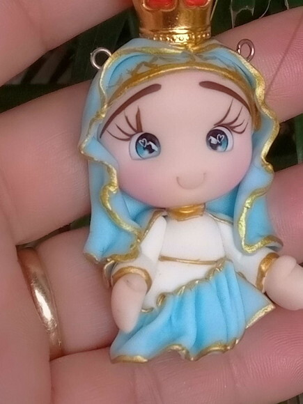 Pingentes para Terços Nossa Senhora Medianeira