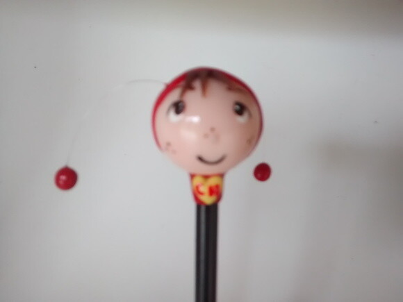 Ponteira de Lápis Chapolin Colorado em Biscuit
