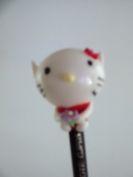 Ponteira de Lápis em Biscuit Hello Kit