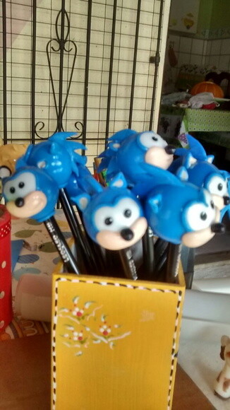 Ponteira de Lápis Sonic