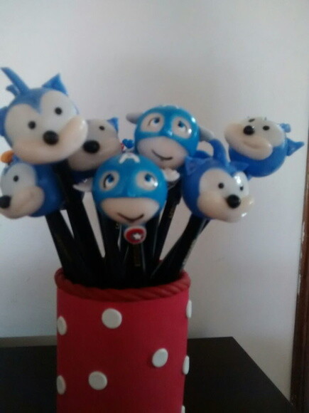 Ponteira de Lápis Sonic