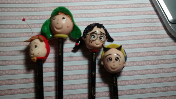 Ponteira de Lápis Turma do Chaves
