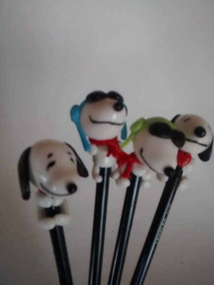 Ponteira de Lápis Turma do Snoopy