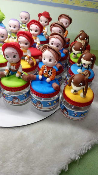 Potinhos Woody - Toy Story em Biscuit