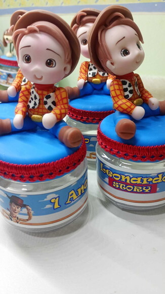 Potinhos Woody - Toy Story em Biscuit
