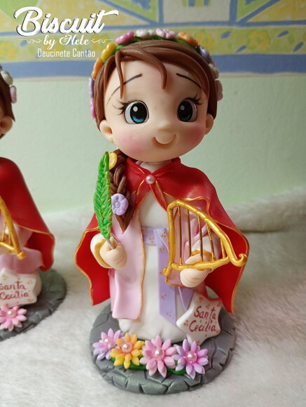 Santa Cecília em Biscuit