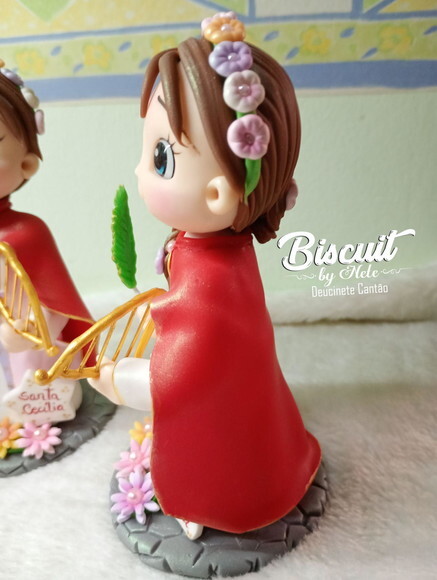 Santa Cecília em Biscuit