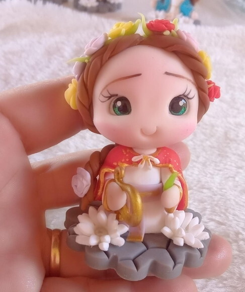 Santa Cecília em Biscuit