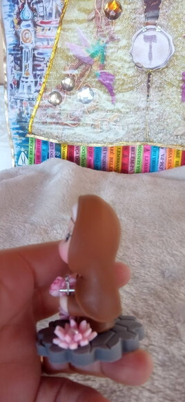 Santa Terezinha em Biscuit para Oratório