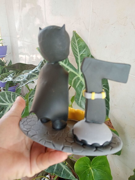 Topo de Bolo Batman em Biscuit