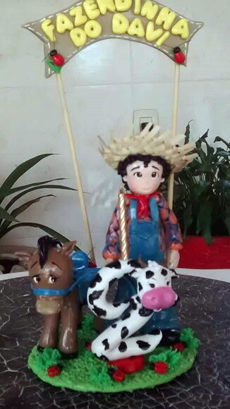Topo de Bolo Fazendinha