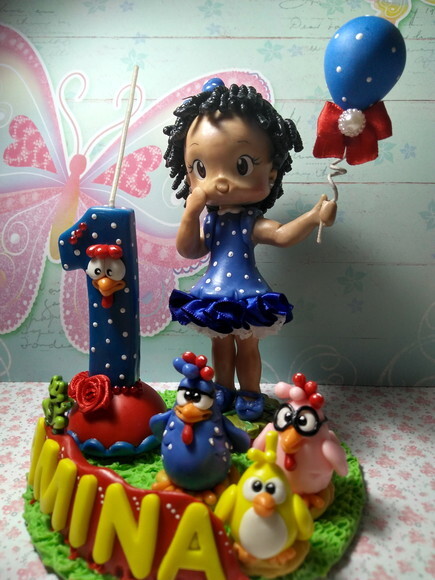 Topo de Bolo Galinha Pintadinha