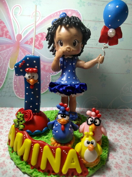 Topo de Bolo Galinha Pintadinha