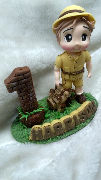 Topo De Bolo Safari