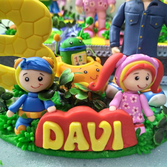 Topo de Bolo Umizoomi em Biscuit