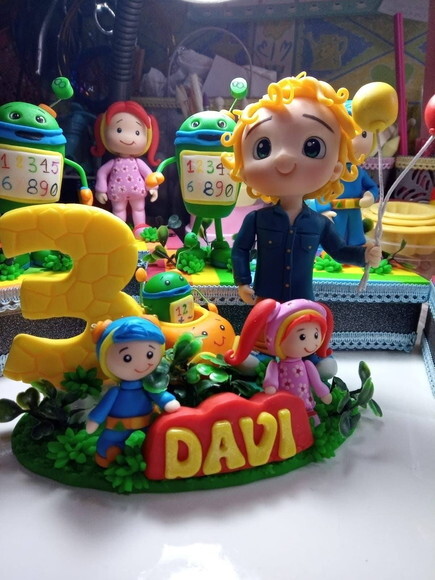 Topo de Bolo Umizoomi em Biscuit