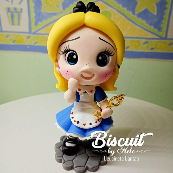 Toy Colecionável Alice do País das Maravilhas
