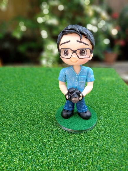 Toy Colecionável Fotógrafo