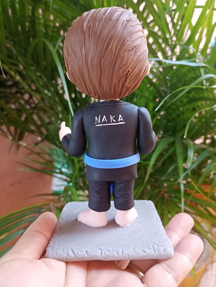 Toy Colecionável Lutador de Jiu-jitsu em Biscuit