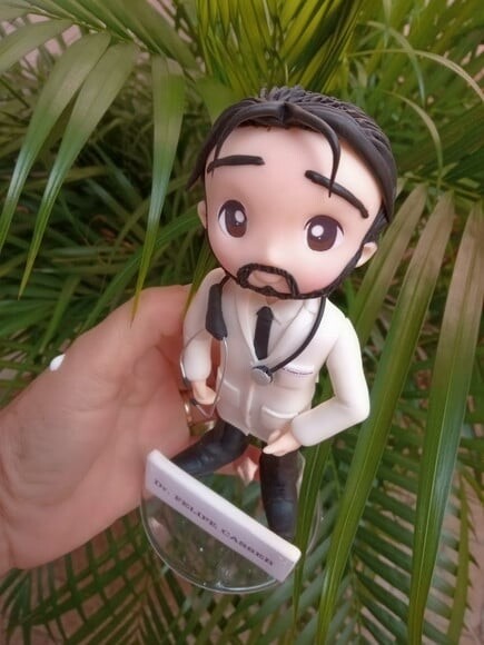 Toy Colecionável Médico