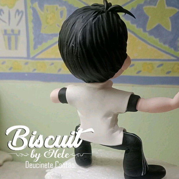 Toy Colecionável Lutador de Kung Fu em Biscuit