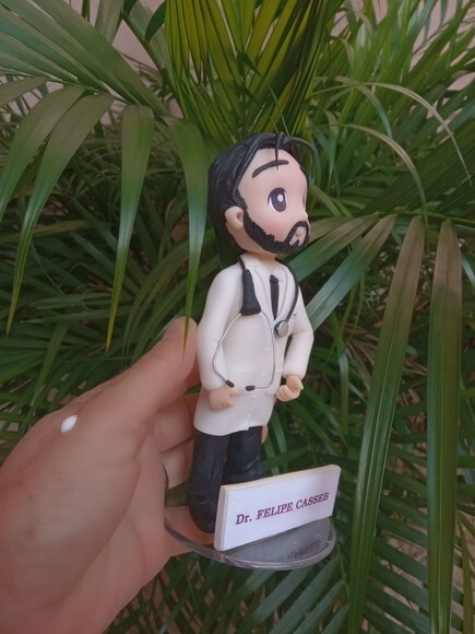 Toy Colecionável Médico