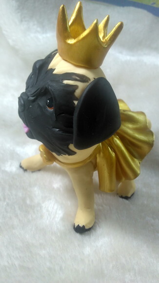 Toy Colecionável Princesa Pug