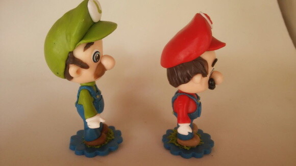 Toy Colecionável Super Mario Brós