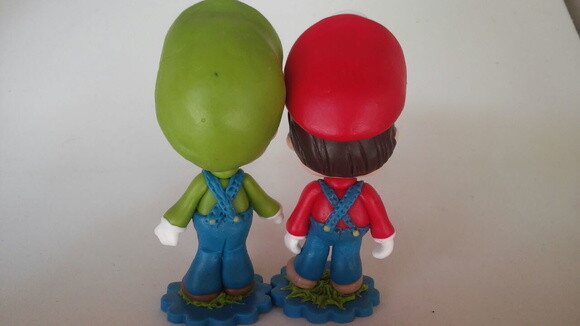 Toy Colecionável Super Mario Brós