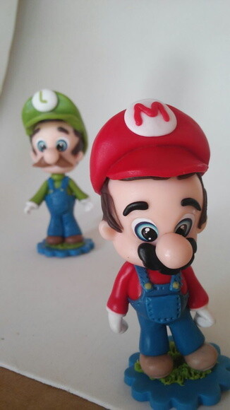 Toy Colecionável Super Mario Brós