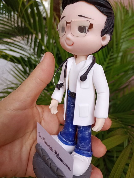 Toy Médico em Biscuit